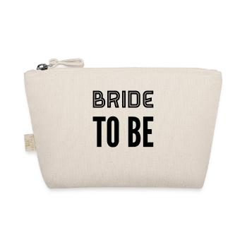 BRAUT - Bride to be - Organic Pouch - nature - Front