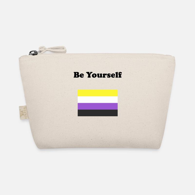 Drapeau non binaire Soyez vous-même Trousse biologique