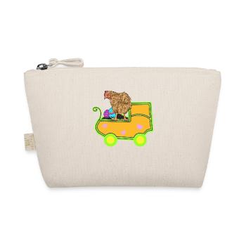 Chicken Eggs Pregnant Pregnancy Birth - Organic Pouch - nature - Front