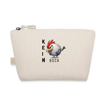 böser Hahn kein bock - Bio-Täschchen - Natur - Vorne