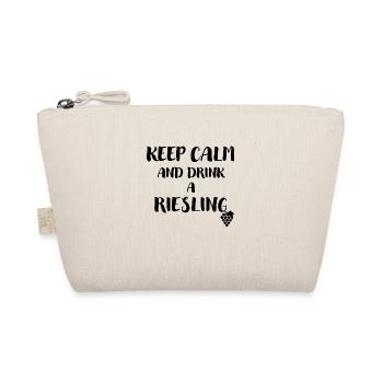 Keep Calm and dring a Riesling - Organic Pouch - nature - Front