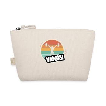 Vamos Retro Weightlifting - Organic Pouch - nature - Front