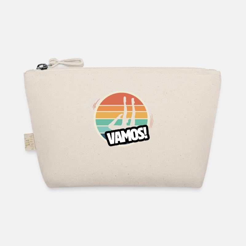 Vamos Retro Synchronschwimmen - Bio-Täschchen - Natur