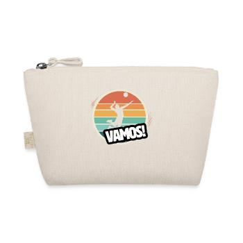 Vamos Retro Volleyball - Organic Pouch - nature - Front