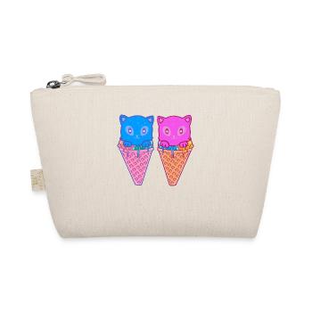 Cornet de crème glacée Cats Crème glacée Crème glacée Enfants - Trousse biologique - nature - Devant