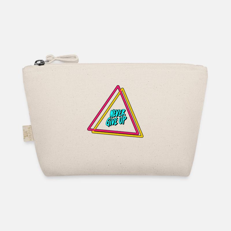 Never give up Organic Pouch