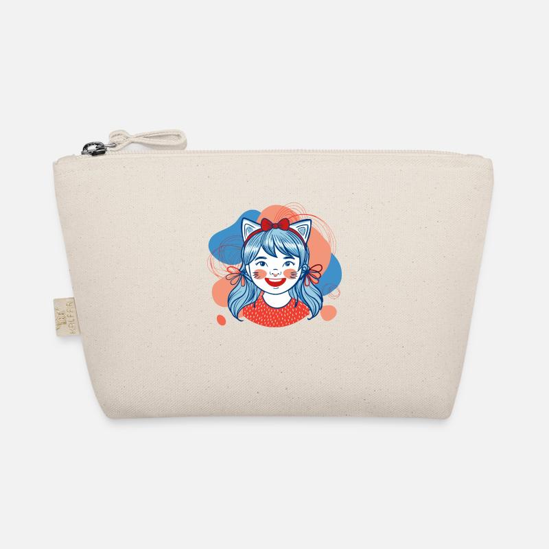 Fairy Tale Feline: Enchanted Ears - Organic Pouch - nature