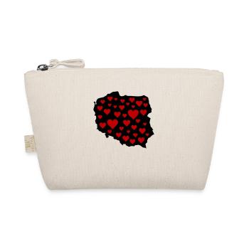 Poland Love 02 - Organic Pouch - nature - Front