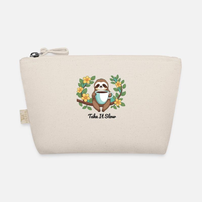 Chilling Sloth Organic Pouch