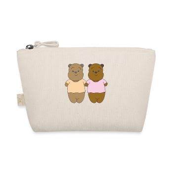 Couple of bears - Organic Pouch - nature - Front