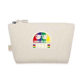 Original - Einzigartiges Geburtstagsgeschenk aus dem Jahr 1968. - Bio-Täschchen - Natur - Vorne