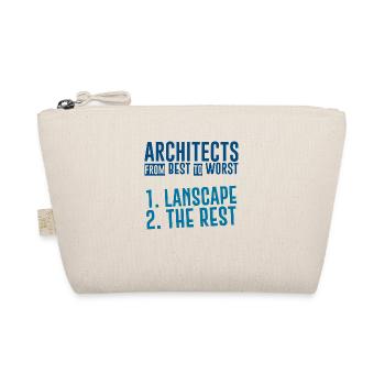 Architects From Best To Worst 1. Landscape 3 - Bio-Täschchen - Natur - Vorne