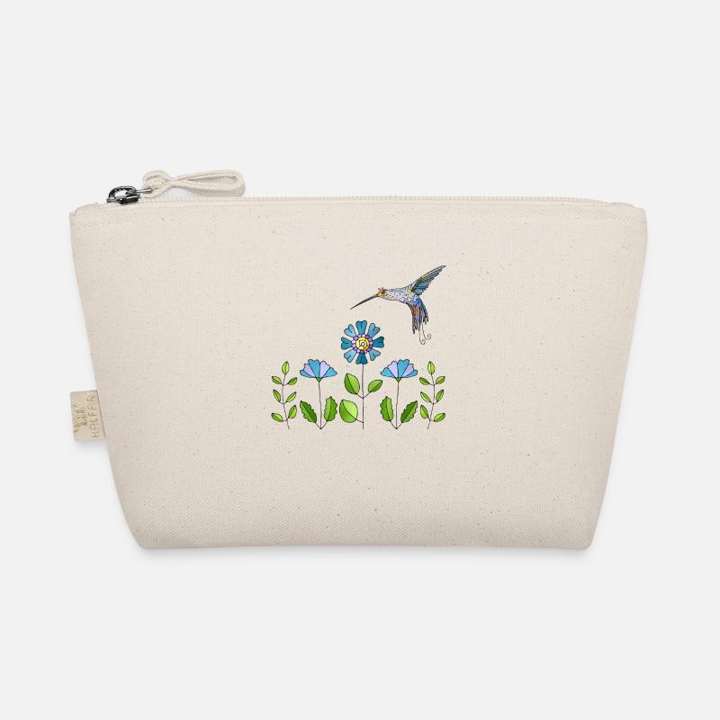 Colorful bird Organic Pouch