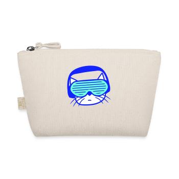 DJ Cat Head Face Party Club Musique Animal de compagnie - Trousse biologique - nature - Devant