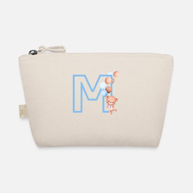 Lettre m bleue ours Trousse biologique