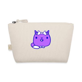 mignon fille chat jolie arc femme femme - Trousse biologique - nature - Devant