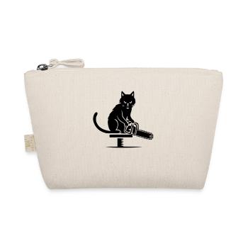 Chat en colère - Trousse biologique - nature - Devant