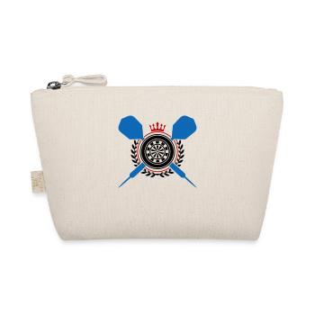 darts dart dartboard - Organic Pouch - nature - Front