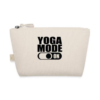 Yoga Meditation Spa Namaste - Organic Pouch - nature - Front
