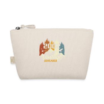 23rd Birthday - Legendary since November 2002 - Organic Pouch - nature - Front