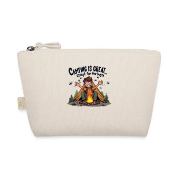 Le camping est génial sauf pour les moustiques agaçants ! - Trousse biologique - nature - Devant