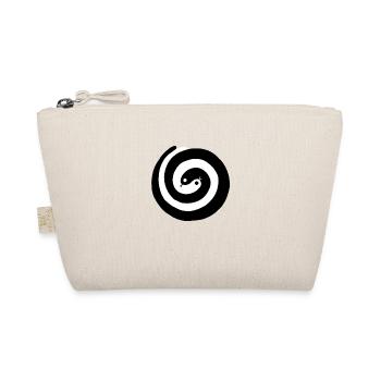 Yin-Yang Schlangen - Bio-Täschchen - Natur - Vorne