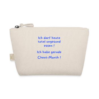 I Just Have Cheat Month - Organic Pouch - nature - Front