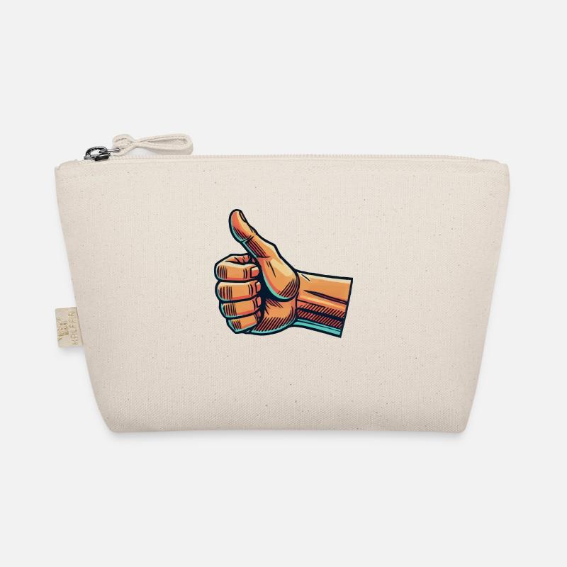 like hand - Bio-Täschchen - Natur