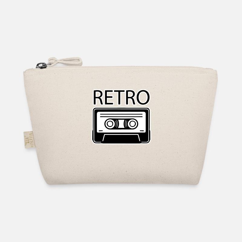 Oldschool Kassette - RETRO Design Bio-Täschchen