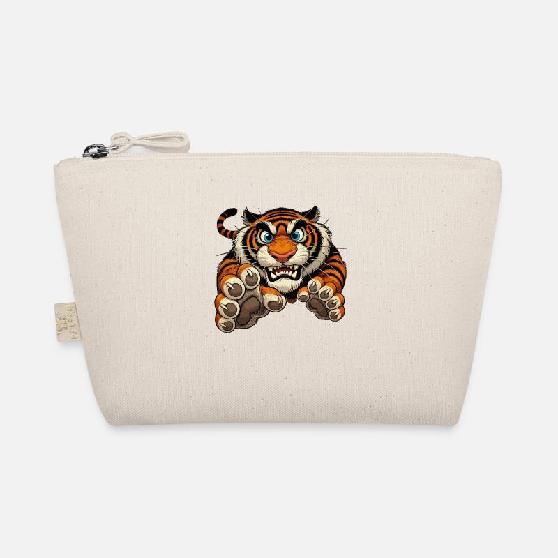 Tiger attacks Organic Pouch