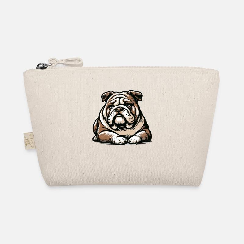 Bulldogge: Der Superhund - Bio-Täschchen - Natur