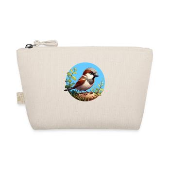Moineau sur une branche - Trousse biologique - nature - Devant