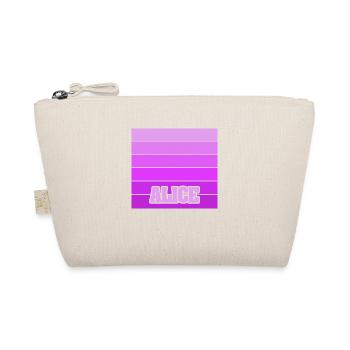 Cadeau pour Alice - Trousse biologique - nature - Devant