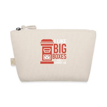 J’aime les grandes boîtes et je ne peux pas mentir Courrier Travail postal - Trousse biologique - nature - Devant