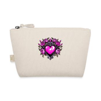 Coeur Symbole Amour - Trousse biologique - nature - Devant