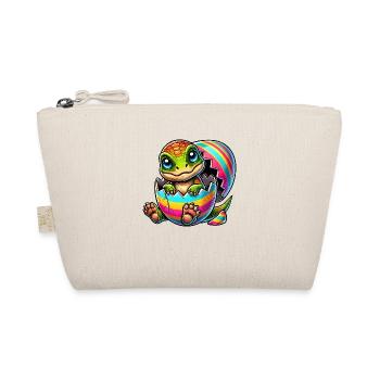 Mignon dino éclosion d’un œuf de Pâques coloré - Trousse biologique - nature - Devant