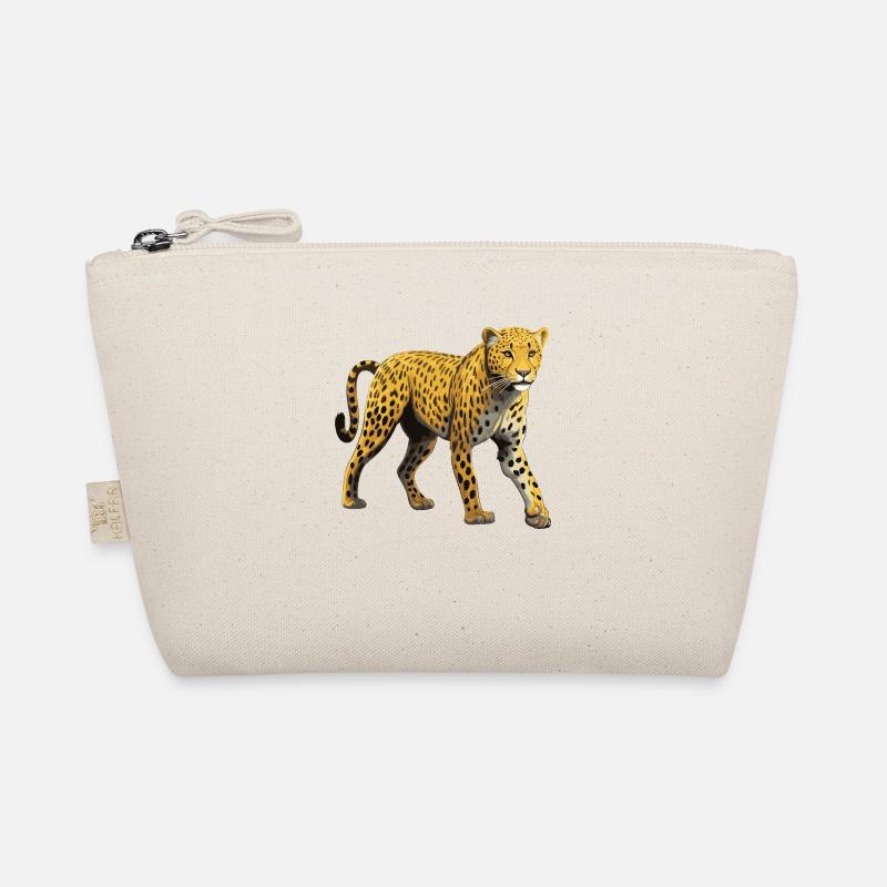 Cheetah animal Organic Pouch