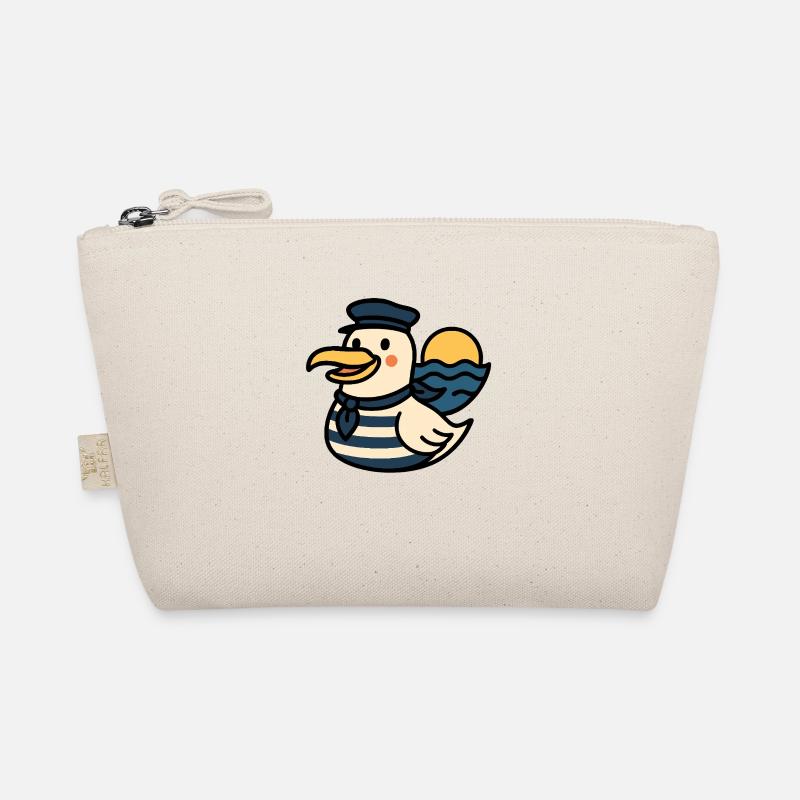 Möwe Minimalistisch Norddeutschland Bio-Täschchen