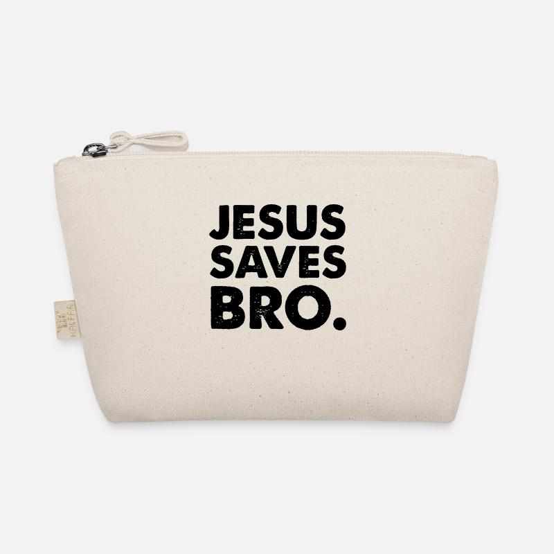 jesus saves bro Bio-Täschchen