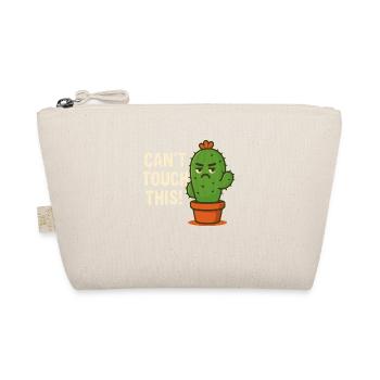 Cactus - Can't Touch This, Thorns, Funny Plant - Organic Pouch - nature - Front