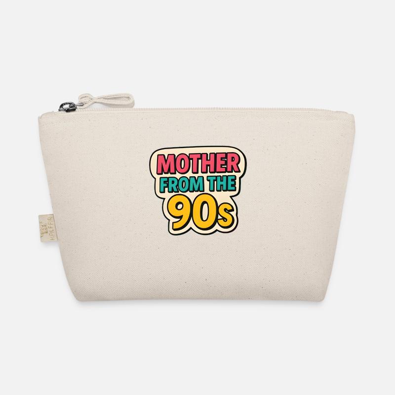 Mutter aus den 90er Jahren - Retro Muttertag Graffiti Bio-Täschchen