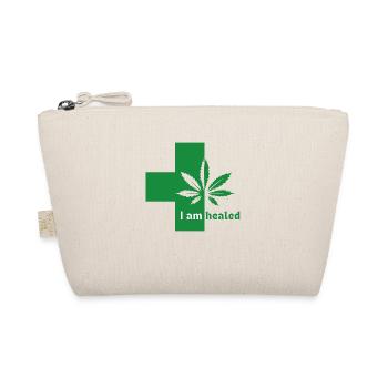 Cannabis Medizin Heilung - Bio-Täschchen - Natur - Vorne