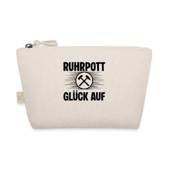 Ruhrpott Glueck auf - Bio-Täschchen - Natur - Vorne