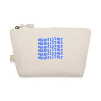 Manifesting light blue - Organic Pouch - nature - Front