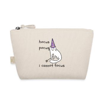 Chat au Chapeau Magique Violet - Trousse biologique - nature - Devant