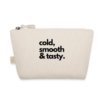 cold, smooth & tasty - Bio-Täschchen - Natur - Vorne