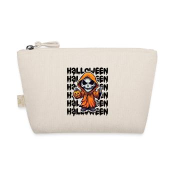 Halloween Design gruselig für die nächste Party - Bio-Täschchen - Natur - Vorne