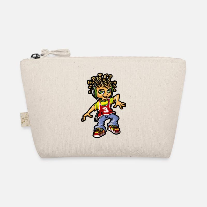 bboy and dreads Organic Pouch