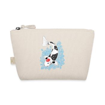 Koi Karpfen Design - Bio-Täschchen - Natur - Vorne