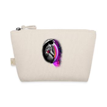 SPACECAT (CHOOSE BLACK FOR SHIRT) - Organic Pouch - nature - Front